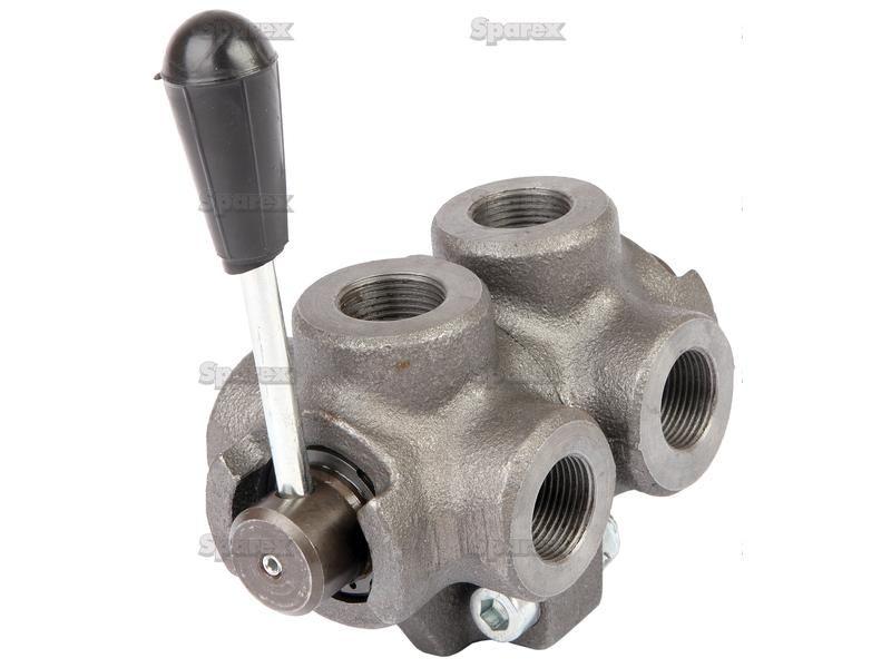 Hydraulic 6-Way Diverter Valve 1/2BSP Bondioli & Pavesi (DDF6V03A)