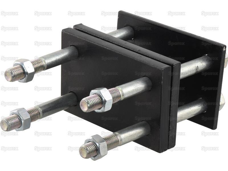 Pigtail tine clamp 35x35mm Suitable for100x100mm