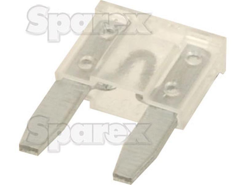 Mini Blade Fuse 25 Amps - White Clear