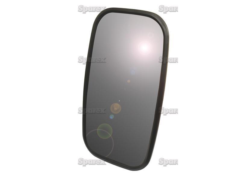 Mirror Head Flat Rectangular | Height: 320mm Width: 180mm  Arm Ø: 12 - 15mm
