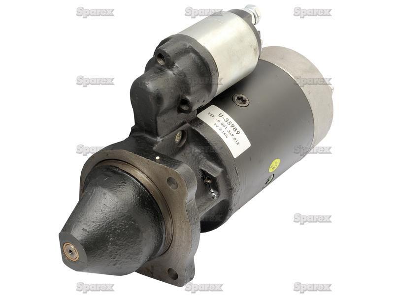 Starter Motor - 12V, 3.1Kw (Sparex) for Case IH