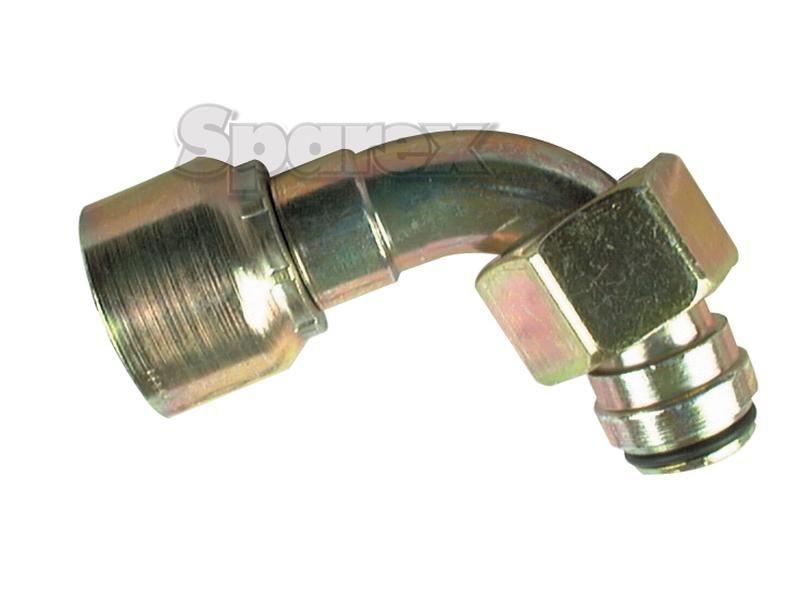 Hydraulic 1-Piece Swage Coupling Parker Hannifin 48 series 1/2'' Insert x M18 90 swept female