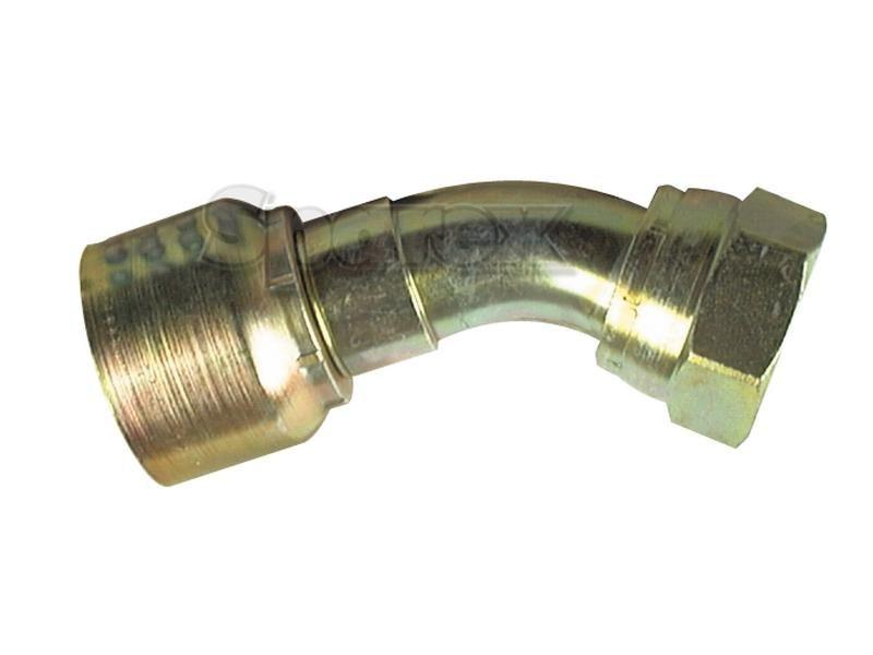 Parker JIC 37° Hose Insert 1/4'' x 9/16'' x 18'' Female 135° Swept Swivel PARKER HANNIFIN (13748-6-4)