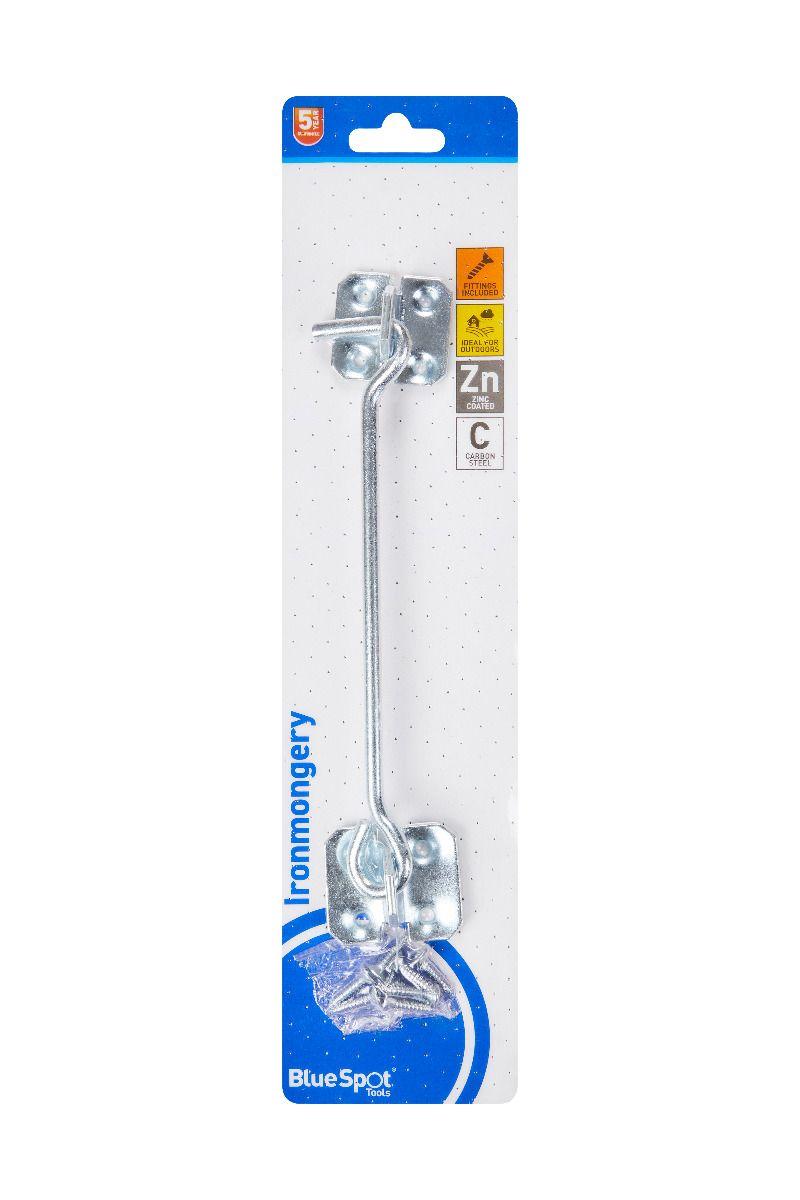 Blue Spot Tools Zinc Plated Cabin Hook 204mm