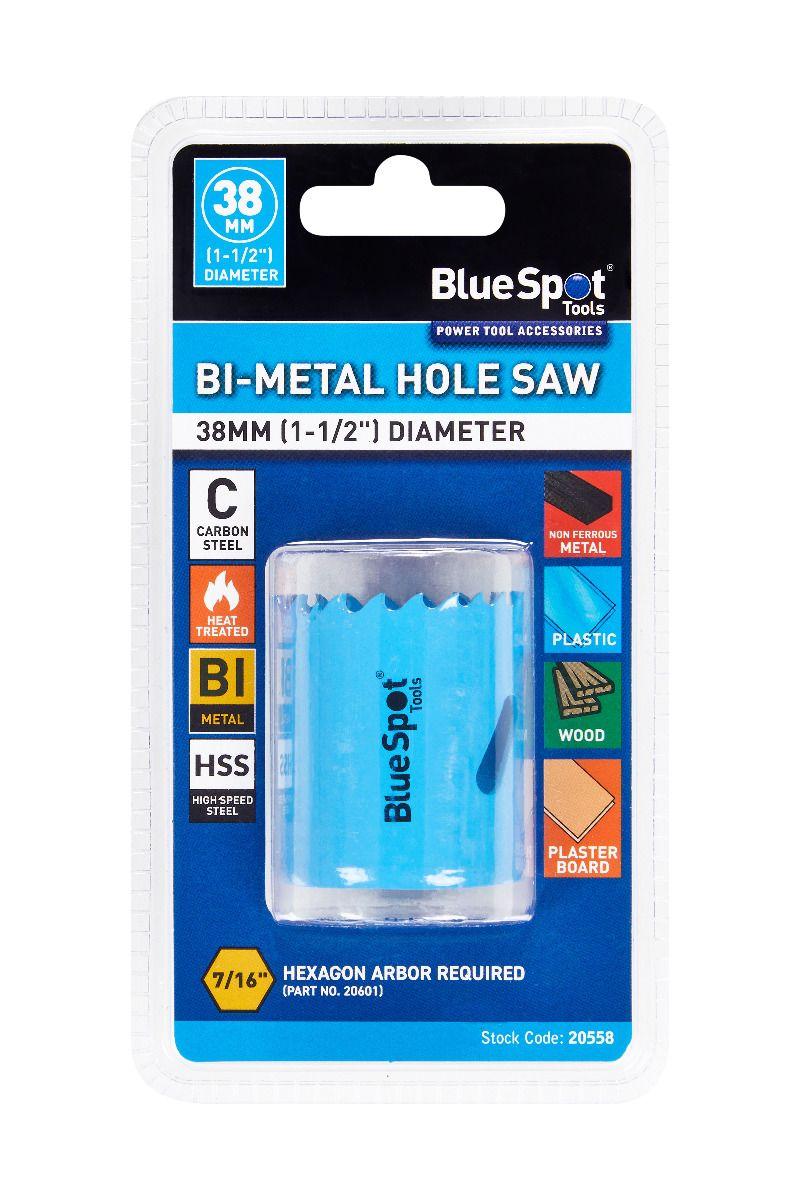 Blue Spot Tools 38MM Bi-Metal Holesaw