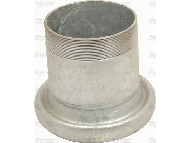 Female Coupling with Threaded end 6" (Galvanised) | for Bauer Slurry Equipment