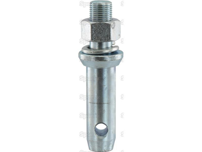 Lower link implement pin 28x137mm, Thread size 7/8''x35mm Cat. 2