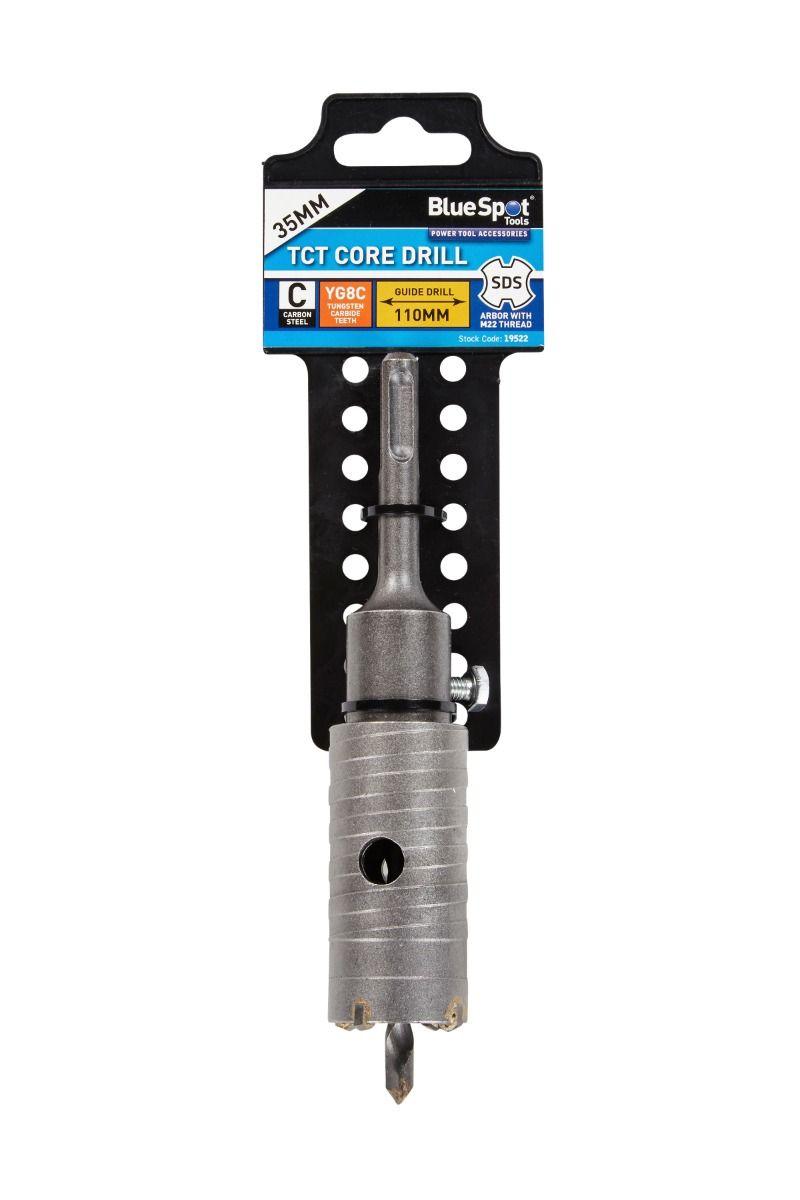 Blue Spot Tools TCT Core Drills 35mm
