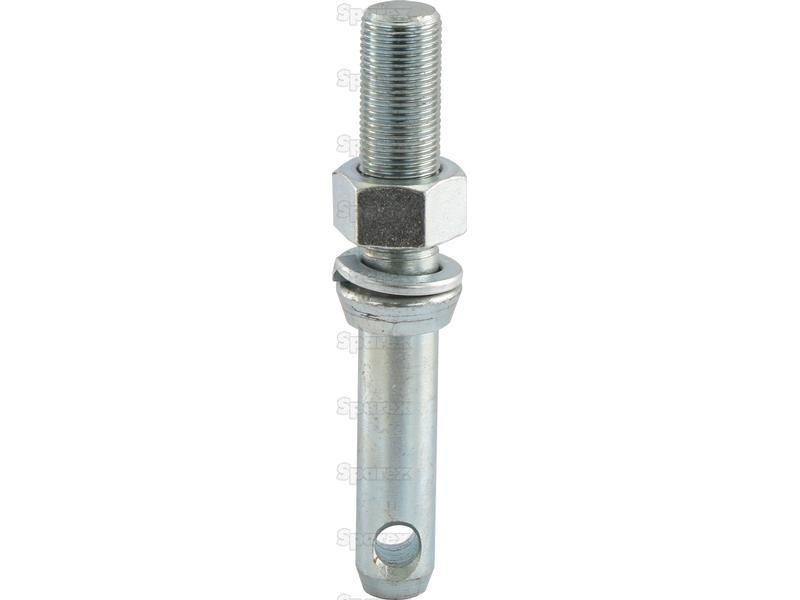 Lower link implement pin 22x168mm, Thread size 7/8x64mm Cat. 1
