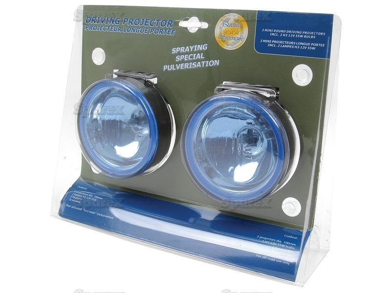 Halogen Work Light Round RH & LH - 12V (55W)