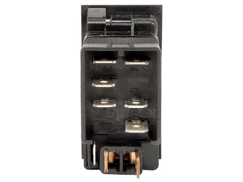 Rocker Switch - Hazard, 2 Position (On/Off) for Case IH MX90C