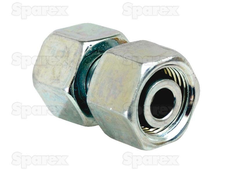 Hydraulic Metal Pipe Straight Coupling 6L M12X1,5