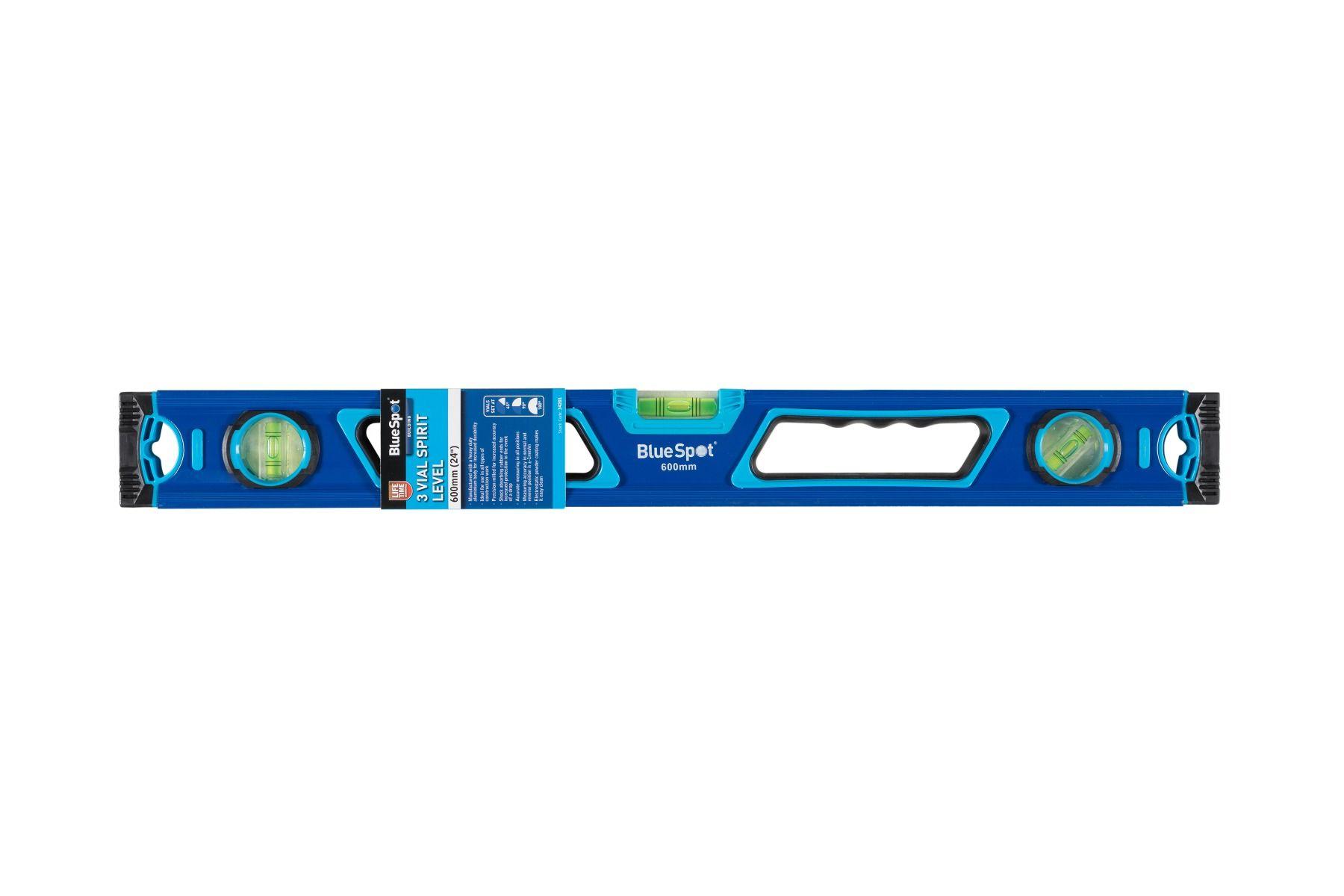 Blue Spot Tools 600mm (24") 3 Vial Spirit Level