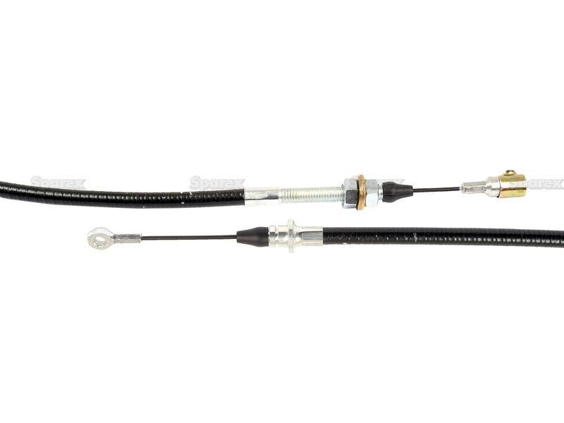 Foot Throttle Cable - Length: 1066mm, Outer cable length: 932mm. for Ford New Holland (82013943)