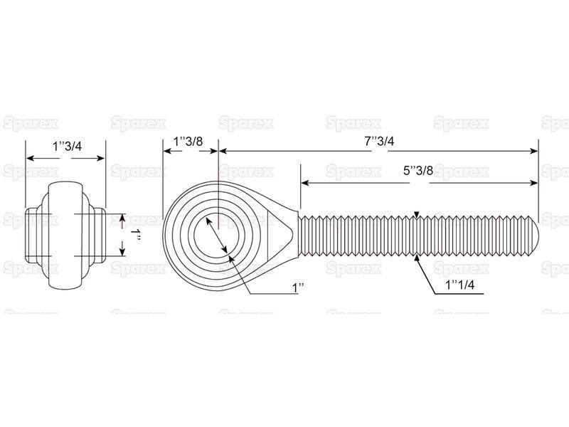 Top Link - Ball End (Cat.2)