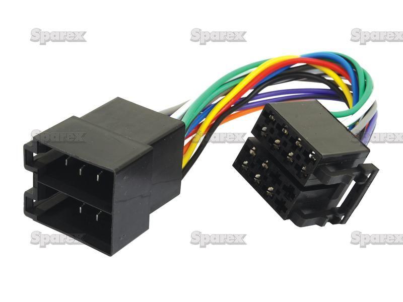 Radio Power Reverse Cable ISO Male to ISO Female Lead