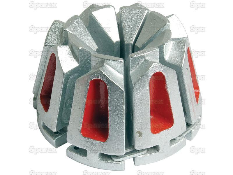 Parker Hannifin 48 Series Carrycrimp Die Set 1/4'' red PARKER HANNIFIN (80C-C04)