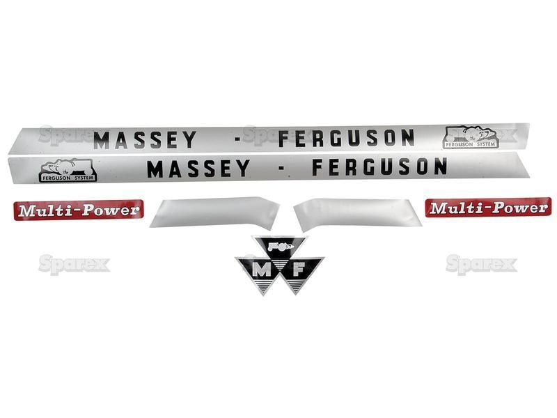 Decal Set - Massey Ferguson 135/148 for Massey Ferguson 135 (100 Series)