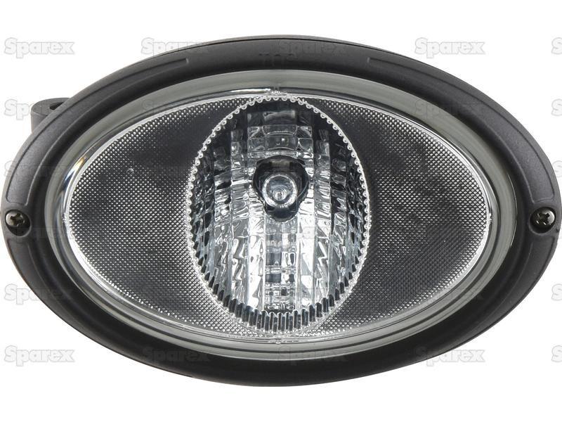 Halogen Work Light Oval LH - 12V (55W) for Ford New Holland