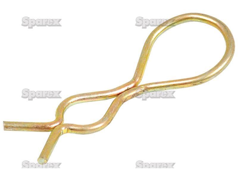 Swinging Drawbar Retaining Pin Spring Clip, Clip Ø4mm x 100mm for Ford New Holland (311920, 81813066, PBF38634)