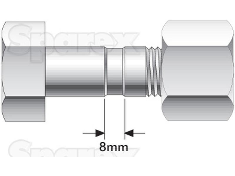 Replacement Kverneland Shear Bolt M20 x 63mm | (035060, KK035060R)