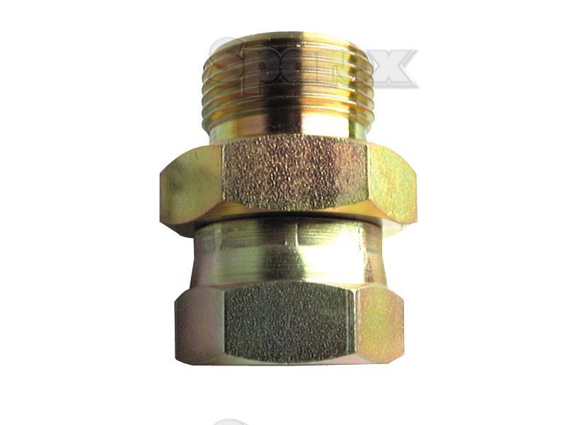 Hydraulic Adaptor 1/2''BSP male - 3/8''BSP female