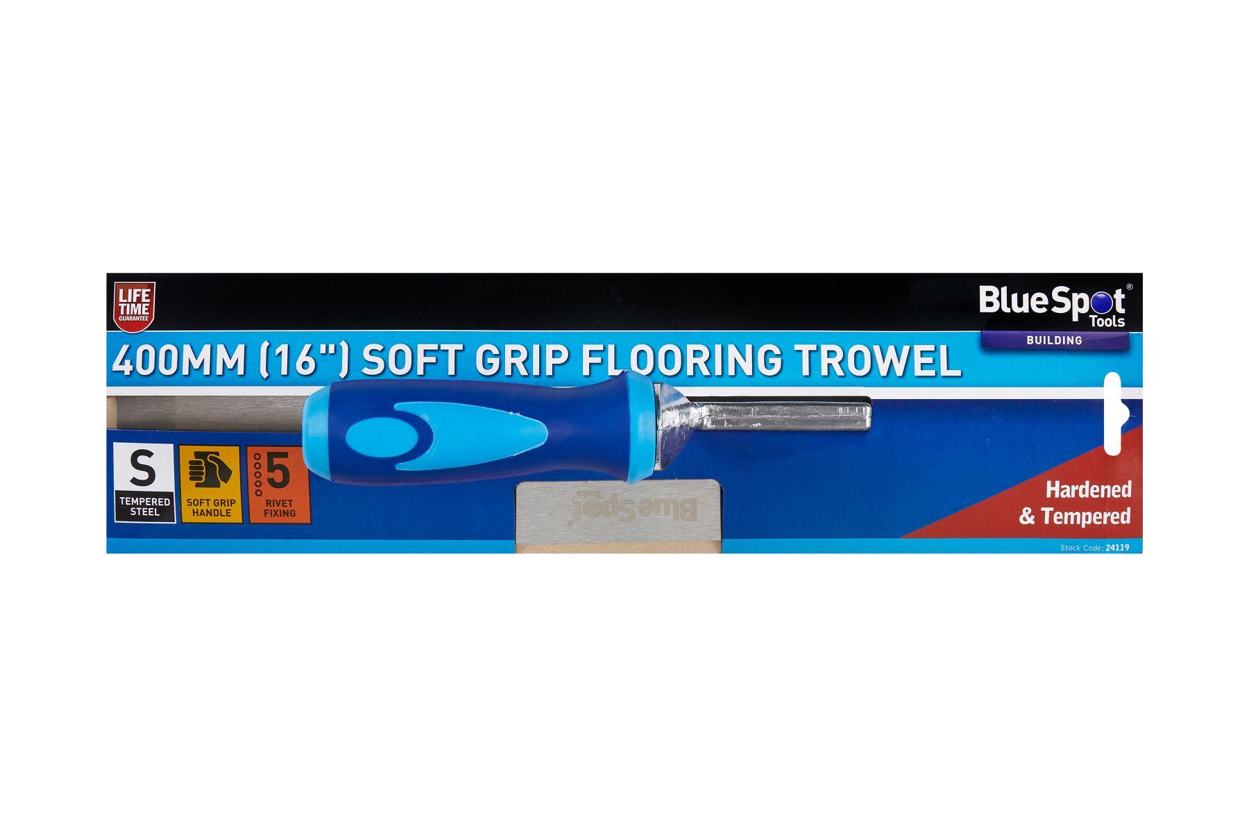 Blue Spot Tools 400mm (16") Soft Grip Flooring Trowel