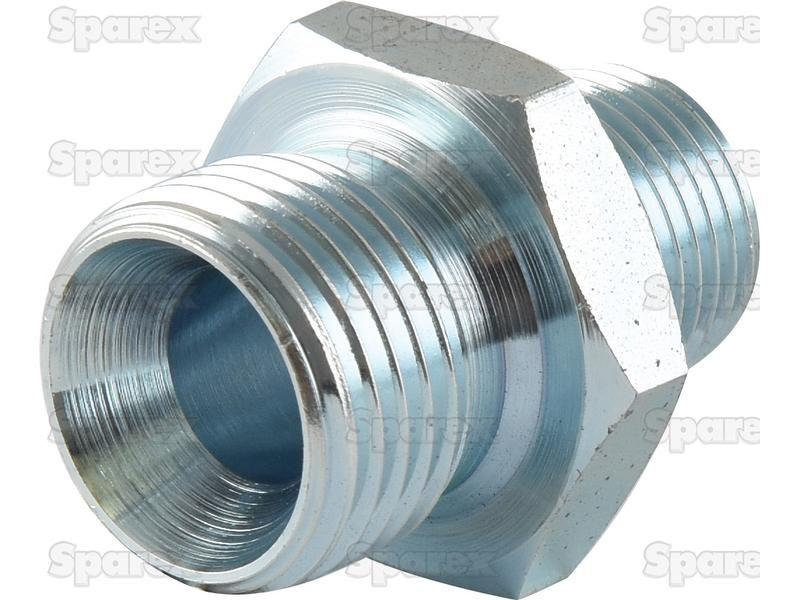 Hydraulic Adaptor 3/8" BSP male to 1/2" BSP male | Parker Hannifin (8-6HMK4S)