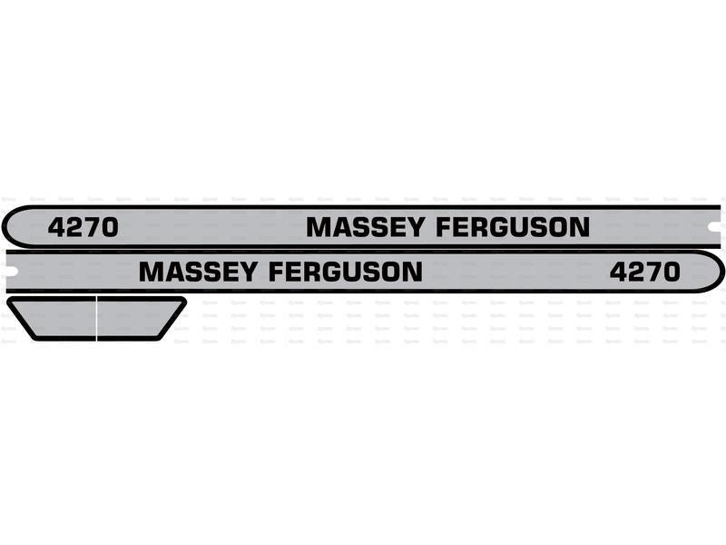 Decal Set - Massey Ferguson 4270 for Massey Ferguson