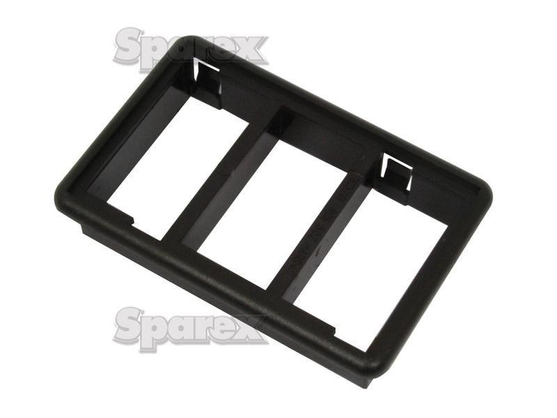 Rocker Switch Mounting Frame For 3 Switches - Universal Fitting, 48mm x 78mm