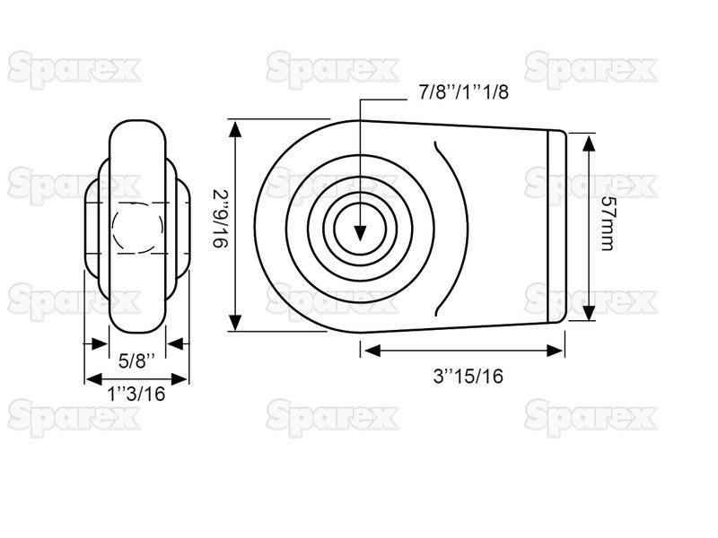 Lower Link Weld On Ball End (Cat. 1/2) RH & LH