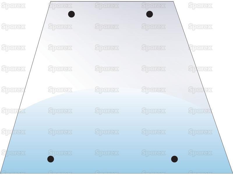 Side Glass LH/RH for Zetor 7245 (UR1 Series)