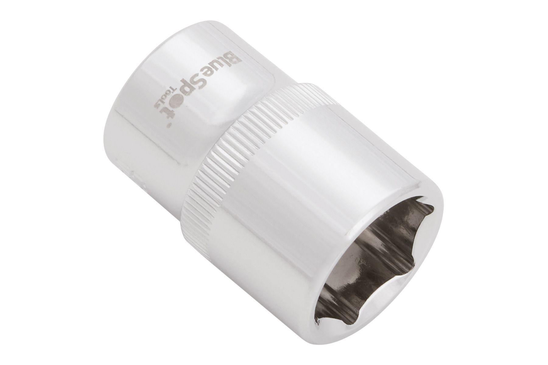 Blue Spot Tools Individual 18mm 1/2" Shallow Hex Socket
