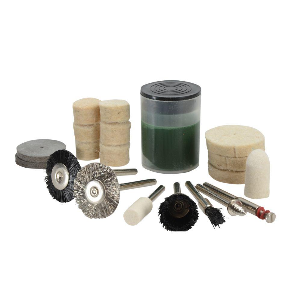 Blue Spot Tools 20 PCE Rotary Tool Cleaning and Polishing Set