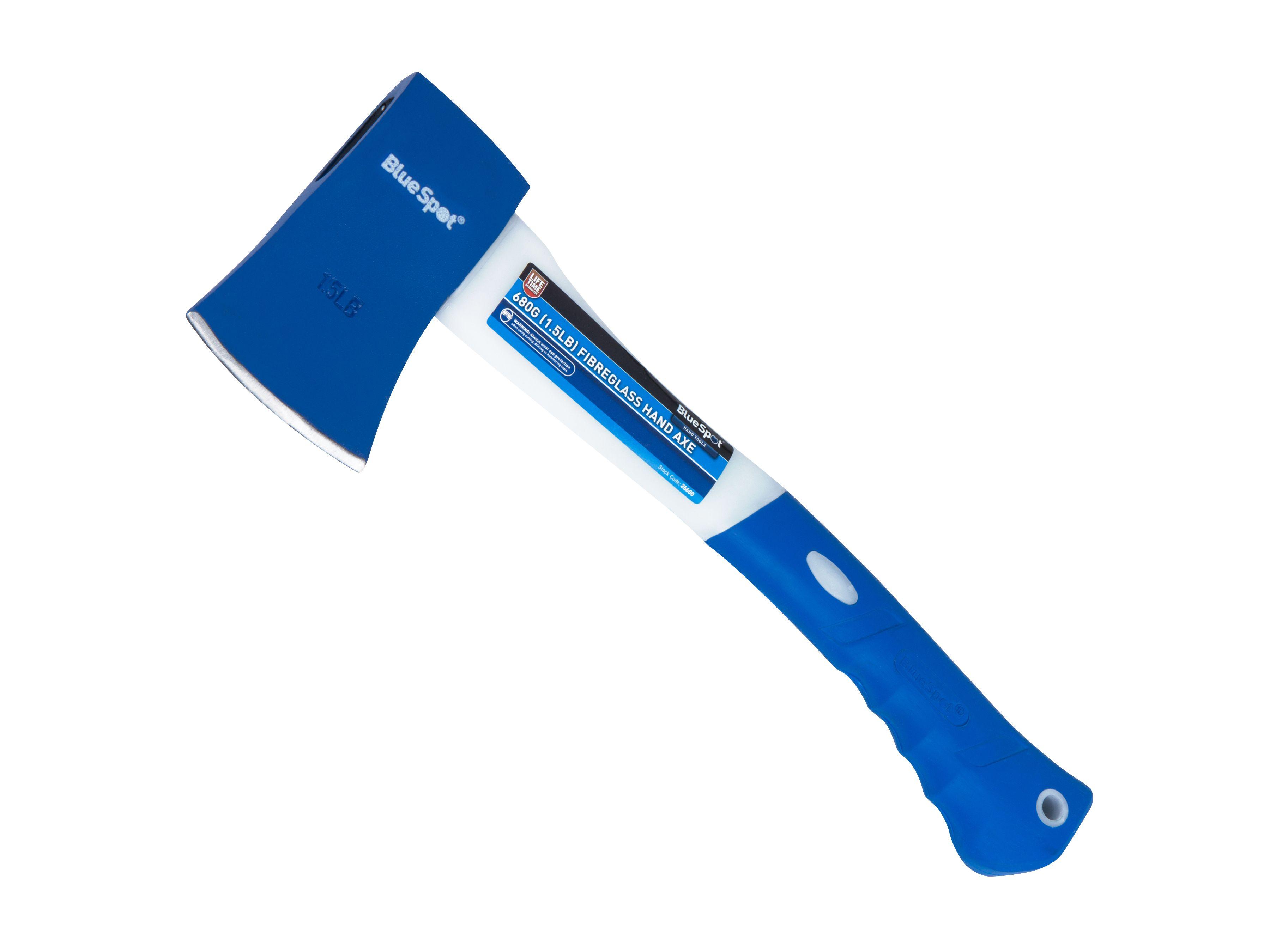 Blue Spot Tools 680g (1.5Lb) Fibreglass Hand Axe