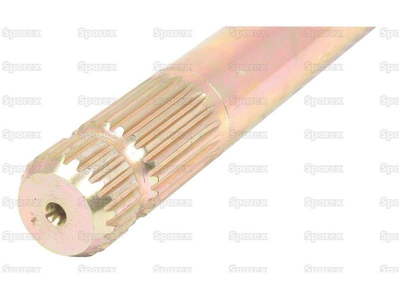 PTO Splined Shaft - One End - 1 3/8'' - 21 Spline, Length: 300mm