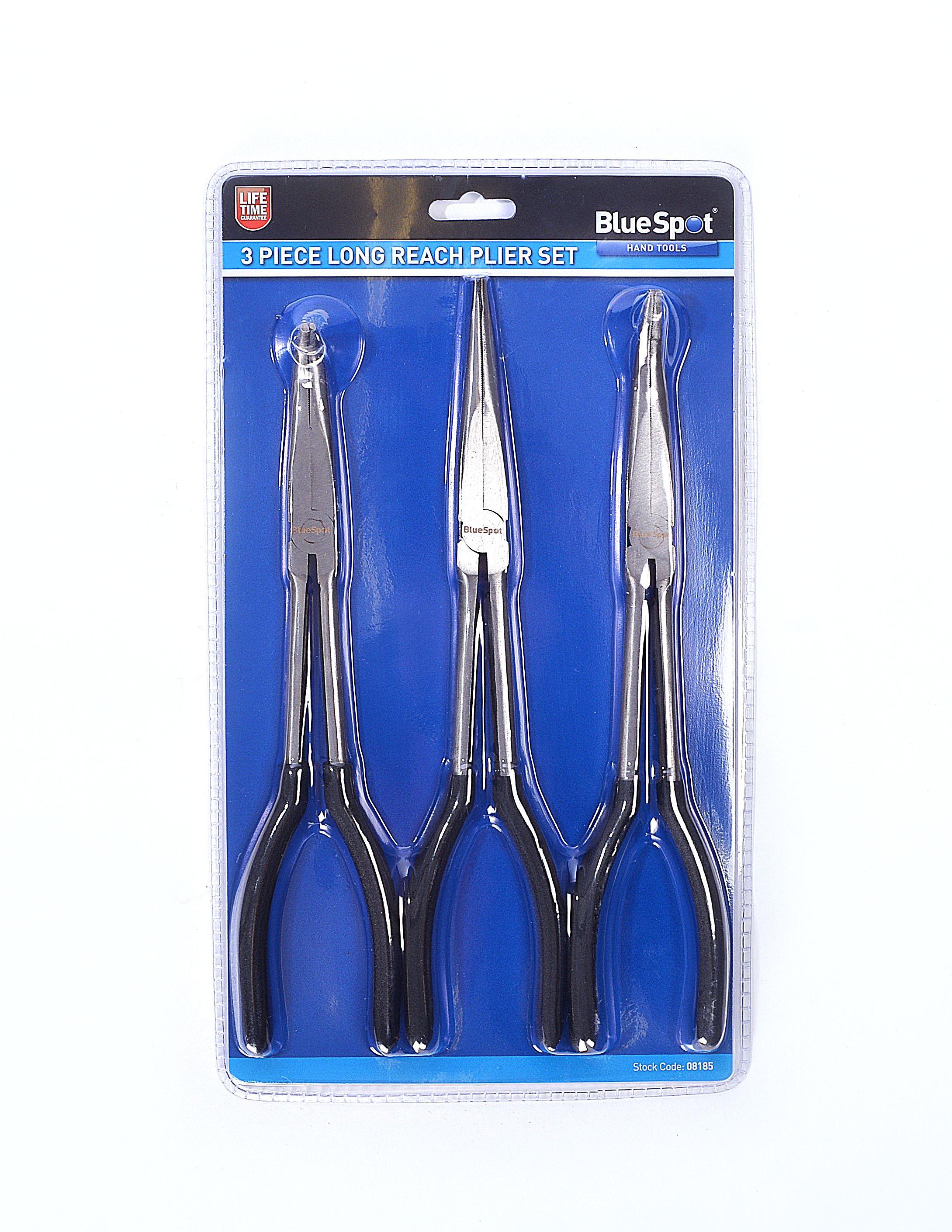 Blue Spot Tools 3 PCE Long Reach Plier Set
