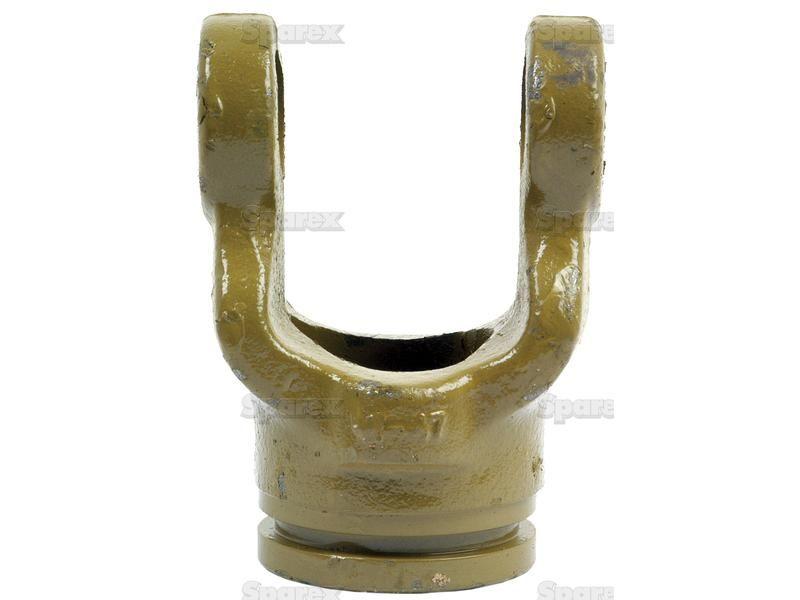 PTO Tube Yoke (U/J Size: 27 x 74.5mm) Profile: Triangle, Size: 43.5 x 3mm, Ref: 12508. Bondioli & Pavesi, La Magdalena, Same