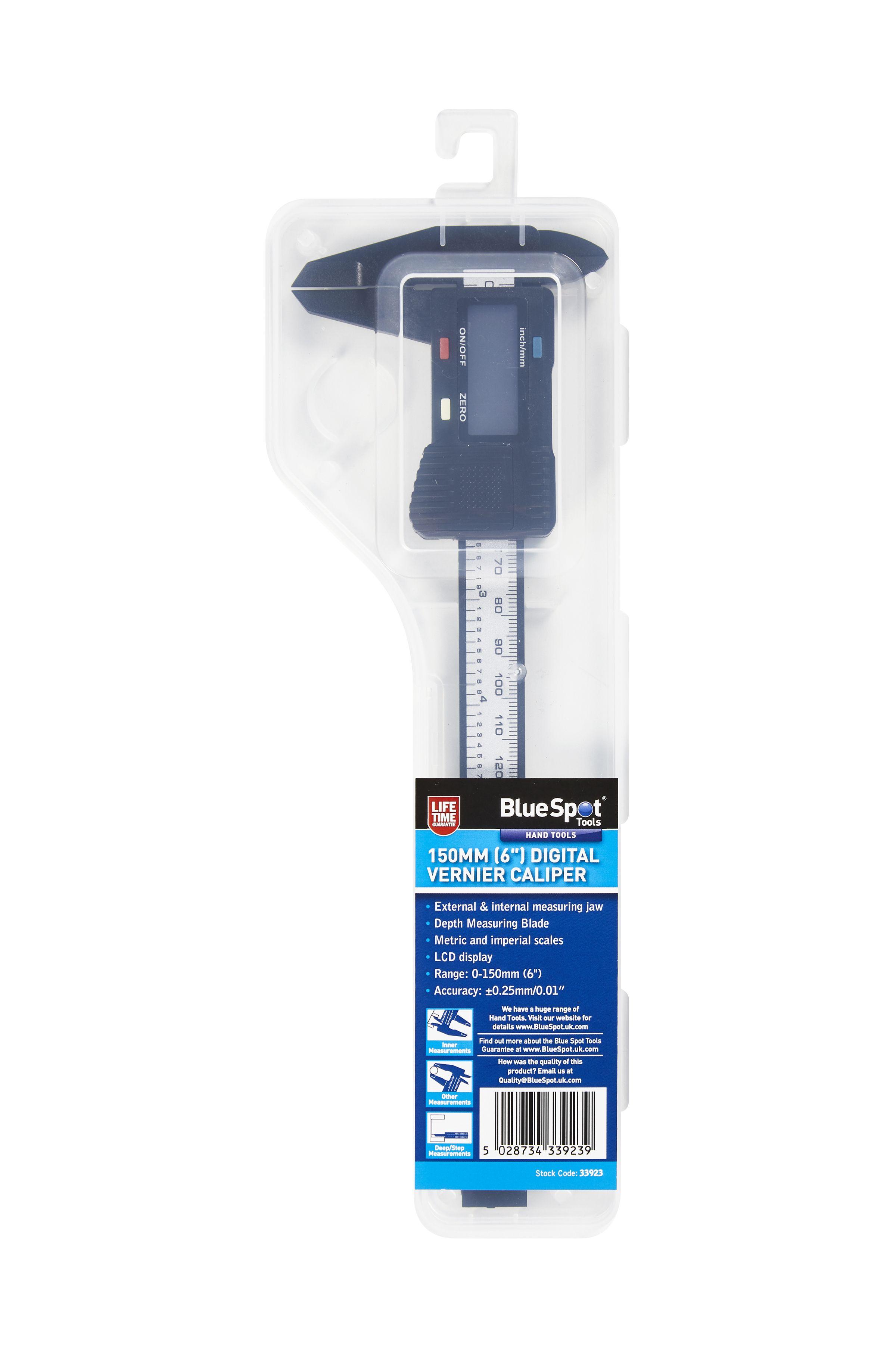 Blue Spot Tools 150mm (6") Digital Vernier Caliper