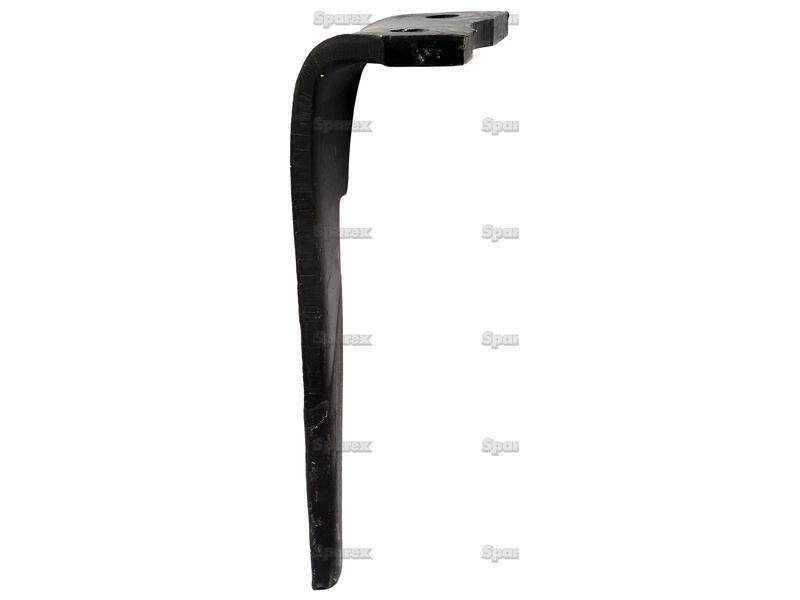 Hardfaced Power Harrow Blade 110x16x310mm RH. Hole centres: 68mm. Hole Ø 17mm. Replacement for Kuhn. for Kuhn HR1001