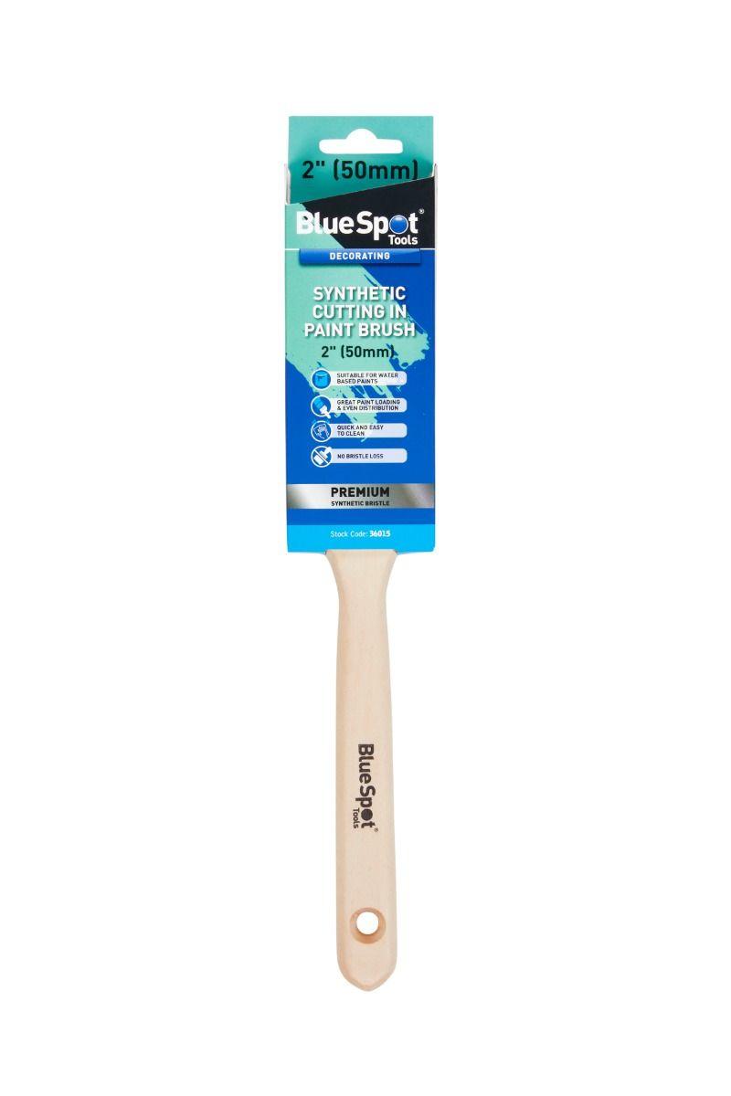 Blue Spot Tools 2" (50mm) Synthetic Cutting In Paint Brush