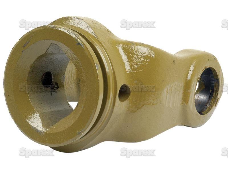 PTO Tube Yoke (U/J Size: 30.2 x 92mm) Profile: Lemon, Size: 39.5 x 4.5mm, Ref: 1b. La Magdalena, Massey Ferguson, Walterscheid