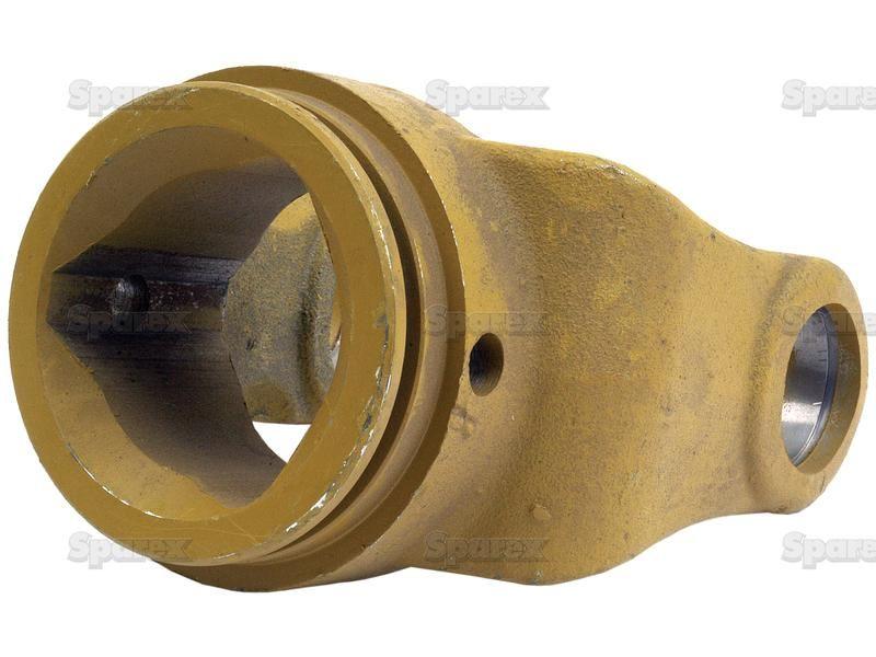PTO Tube Yoke (U/J Size: 30.2 x 106.5mm) Profile: Triangle, Size: 54 x 4mm, Ref: 12512. Bondioli & Pavesi, La Magdalena, Massey Ferguson, Same