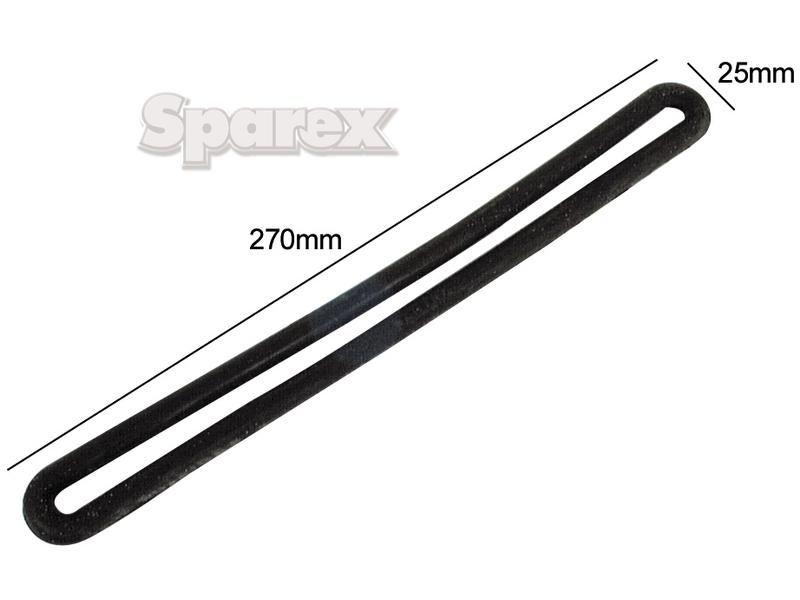 Oval Rubber Tensioner 270mm 1 loop