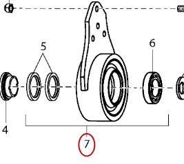 Vaderstad Rubber Suspension Cp  445722
