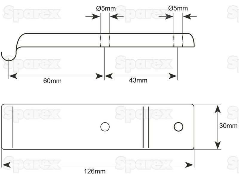 TRAILER LATCH FIXING PLATE