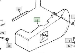 John Deere SHIELD M123950