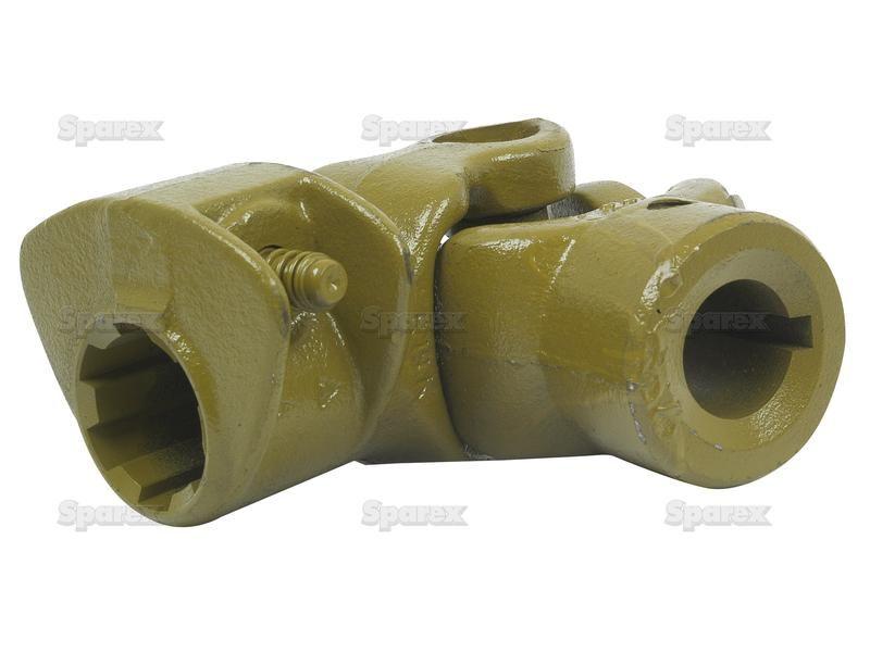 PTO Coupling (U/J Size: 22 x 54.8mm) Size: 1 3/8''-6 Spline, Bore Ã˜1'', Key Size: 1/4''. La Magdalena (19.1-22.44)