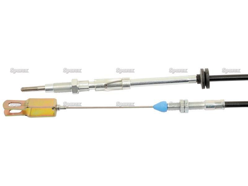 Engine Stop Cable - Length: 1369mm, Outer cable length: 1190mm. for Deutz-Fahr DX6.30 (DX6 Series)
