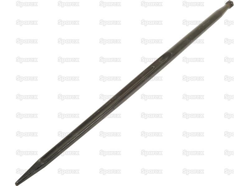 Loader Tine - Straight 1,100mm, Thread size: M22 x 1.5 (H - fluted) for Desvoys